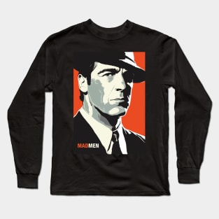 Don Draper Long Sleeve T-Shirt